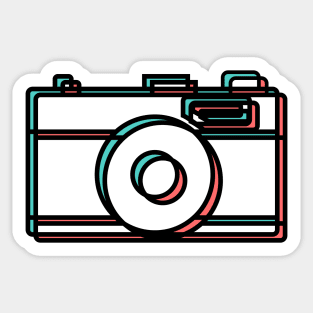 Retro Photography Sticker